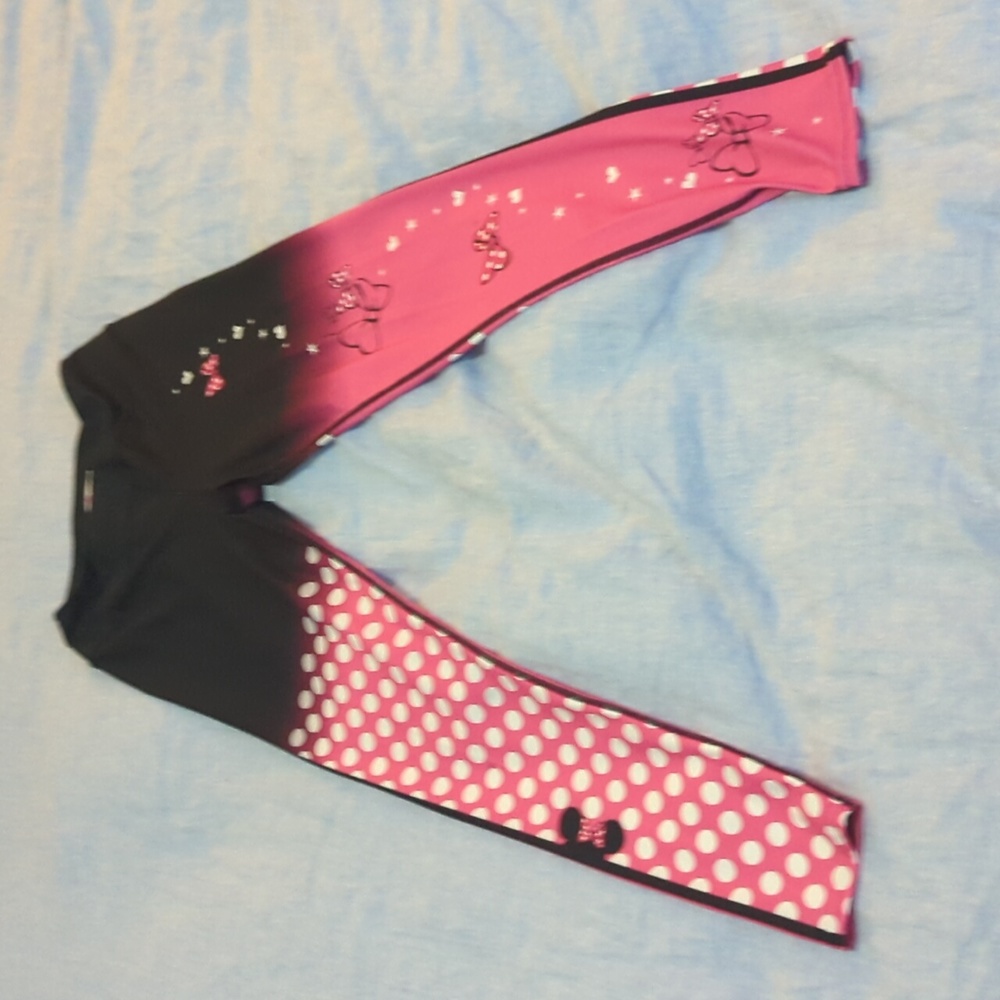 Main Street Bella Minnie Mouse Leggings Size X-Large